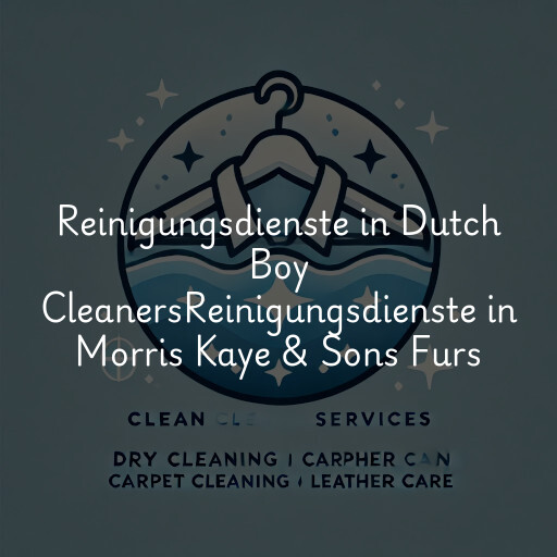 Reinigungsdienste in