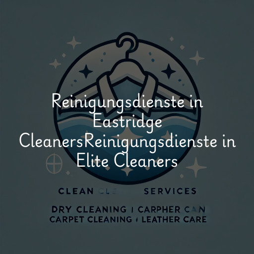Reinigungsdienste in