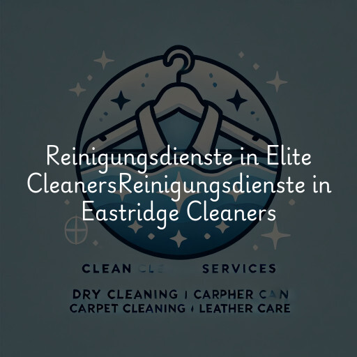 Reinigungsdienste in