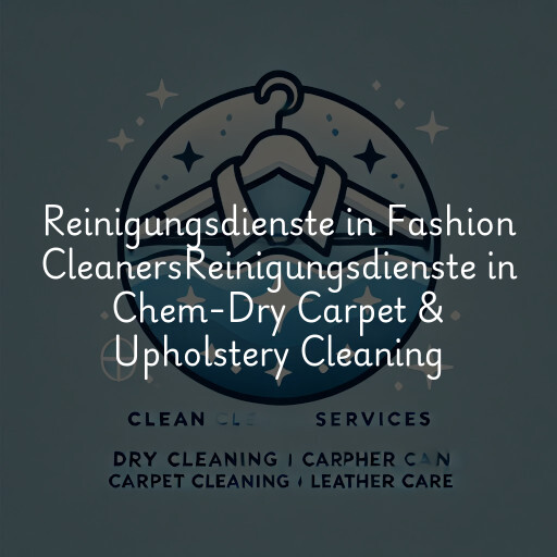 Reinigungsdienste in