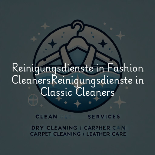 Reinigungsdienste in
