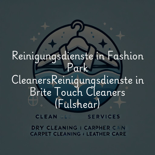 Reinigungsdienste in