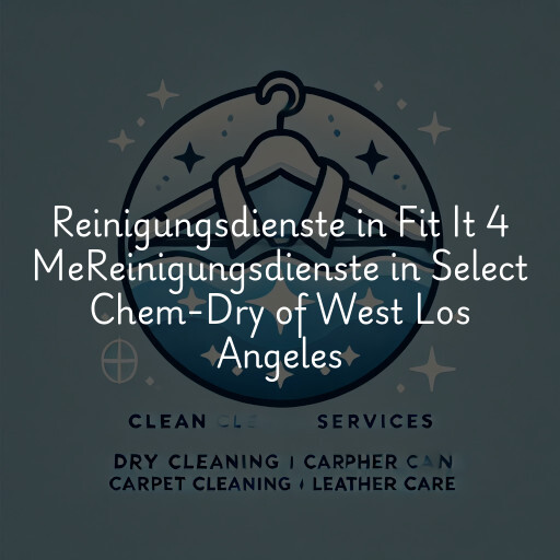 Reinigungsdienste in