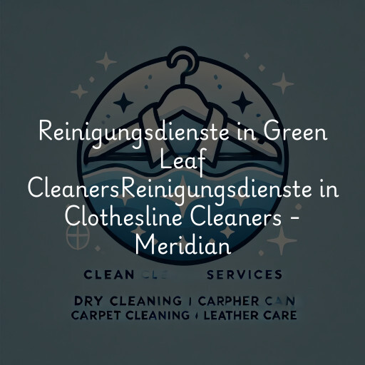 Reinigungsdienste in