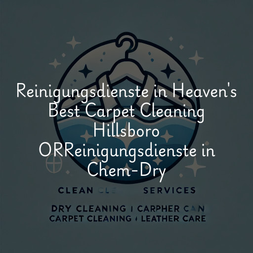 Reinigungsdienste in