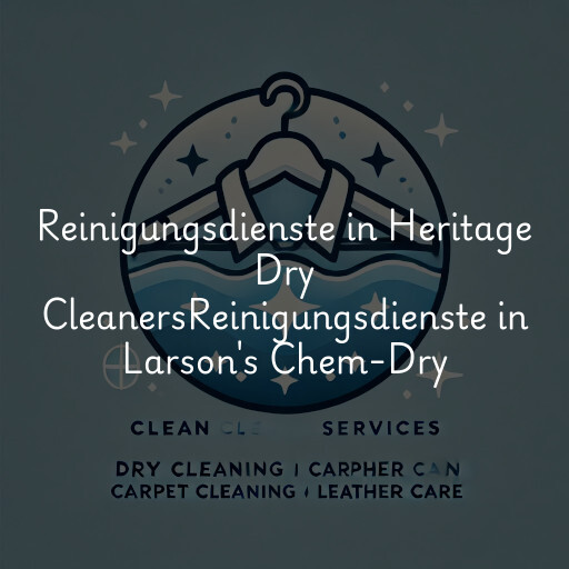 Reinigungsdienste in