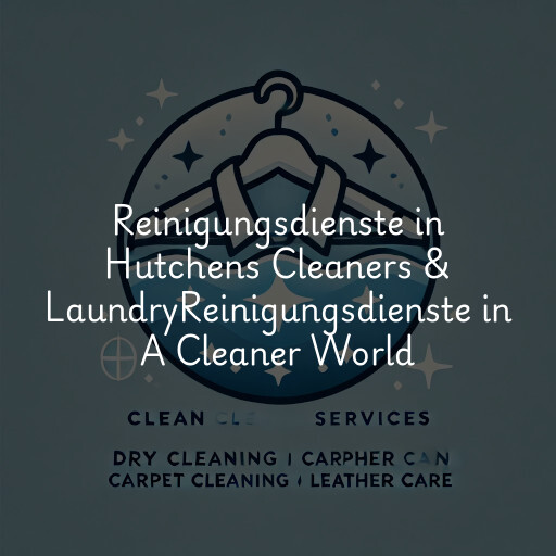 Reinigungsdienste in