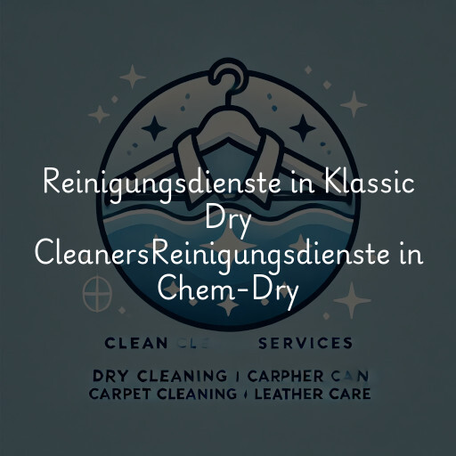 Reinigungsdienste in