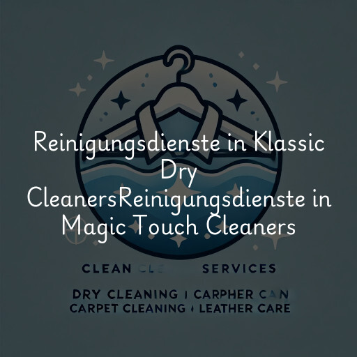 Reinigungsdienste in