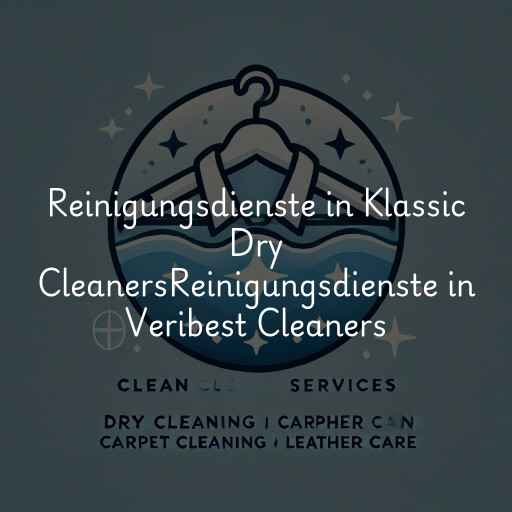 Reinigungsdienste in