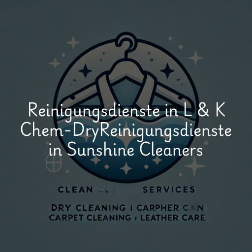 Reinigungsdienste in