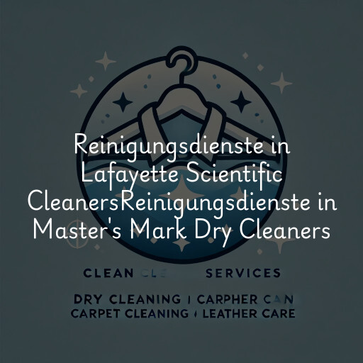 Reinigungsdienste in