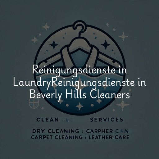 Reinigungsdienste in
