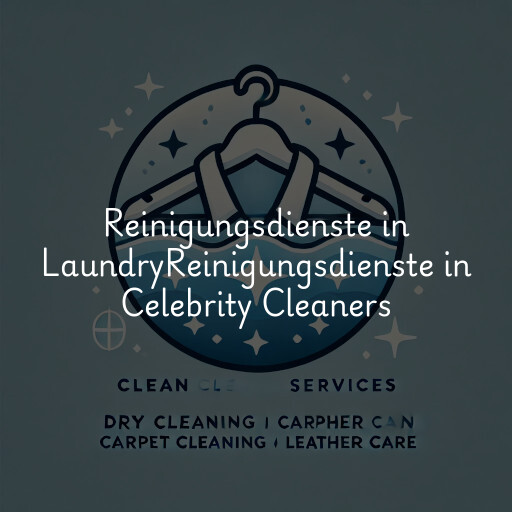 Reinigungsdienste in