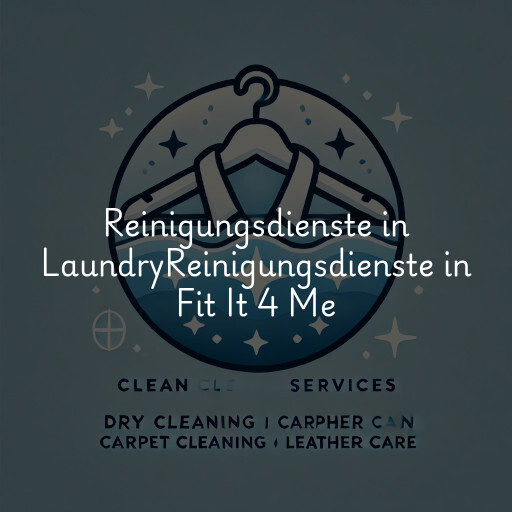 Reinigungsdienste in