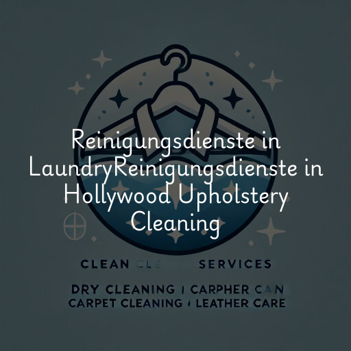 Reinigungsdienste in