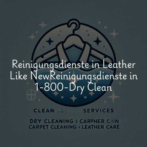 Reinigungsdienste in