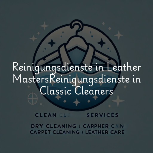 Reinigungsdienste in