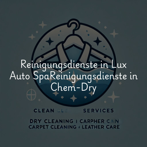 Reinigungsdienste in