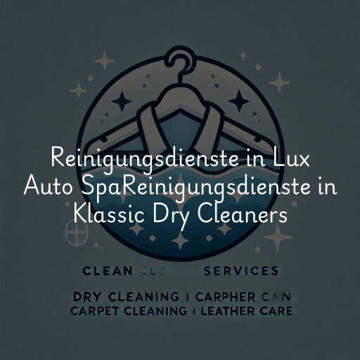 Reinigungsdienste in