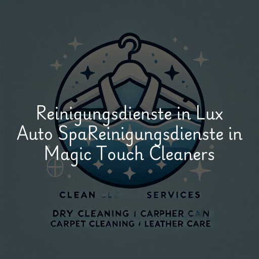 Reinigungsdienste in