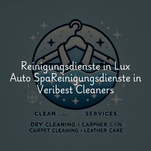 Reinigungsdienste in
