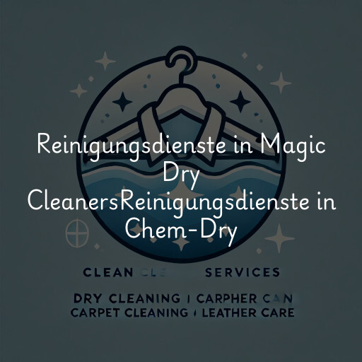 Reinigungsdienste in