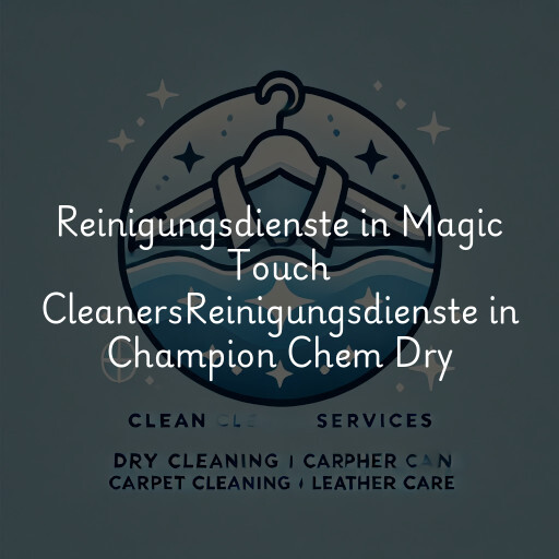 Reinigungsdienste in
