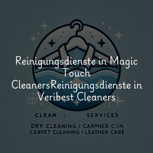 Reinigungsdienste in