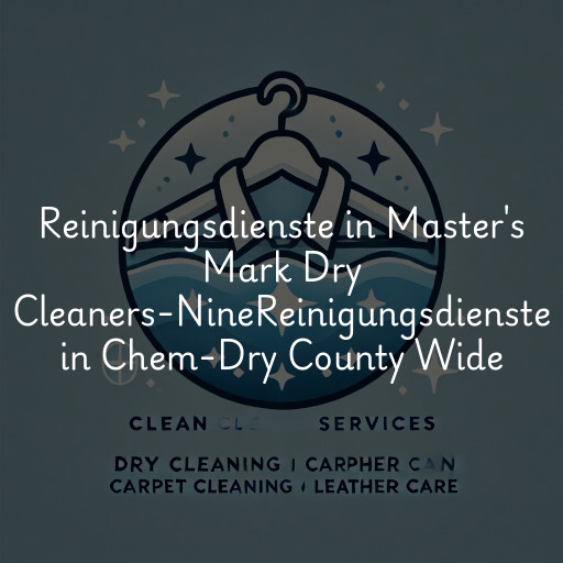 Reinigungsdienste in