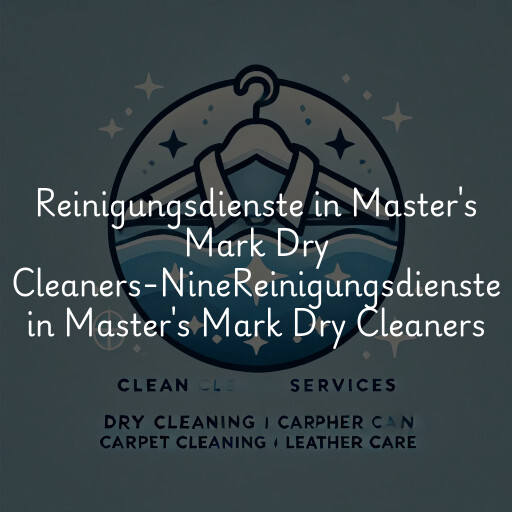 Reinigungsdienste in