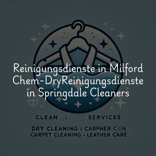 Reinigungsdienste in