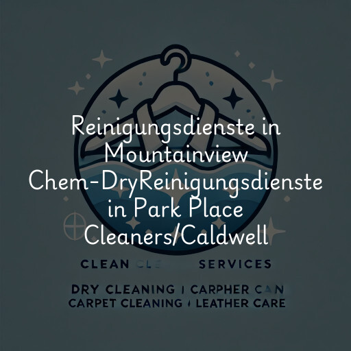 Reinigungsdienste in