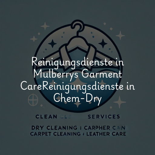 Reinigungsdienste in