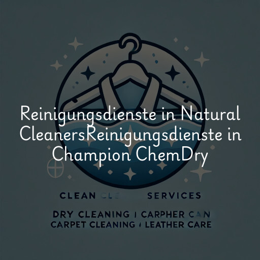 Reinigungsdienste in