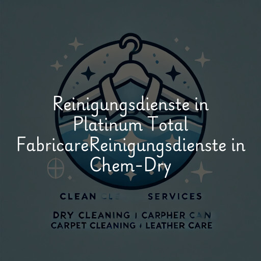 Reinigungsdienste in