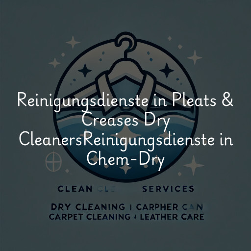 Reinigungsdienste in