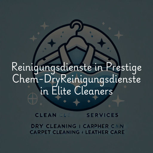 Reinigungsdienste in