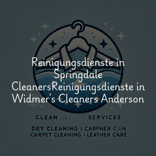 Reinigungsdienste in