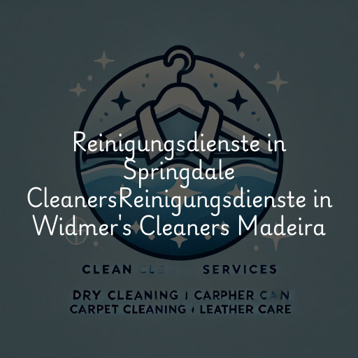 Reinigungsdienste in