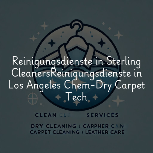 Reinigungsdienste in