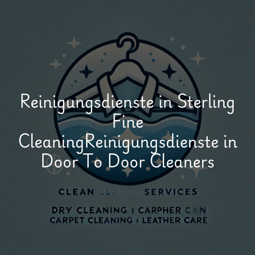 Reinigungsdienste in