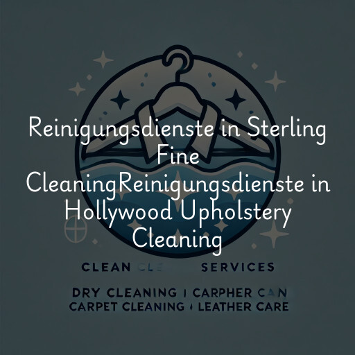 Reinigungsdienste in