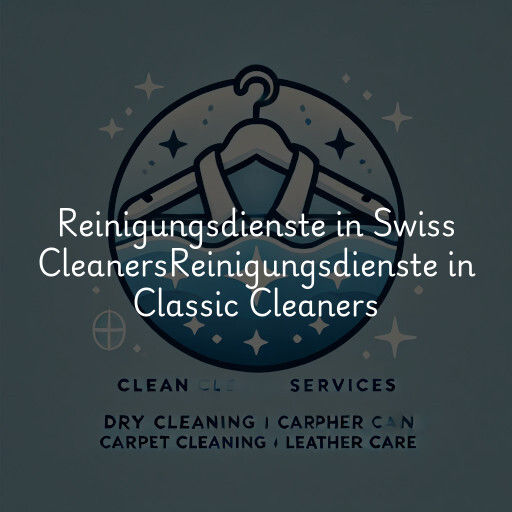 Reinigungsdienste in