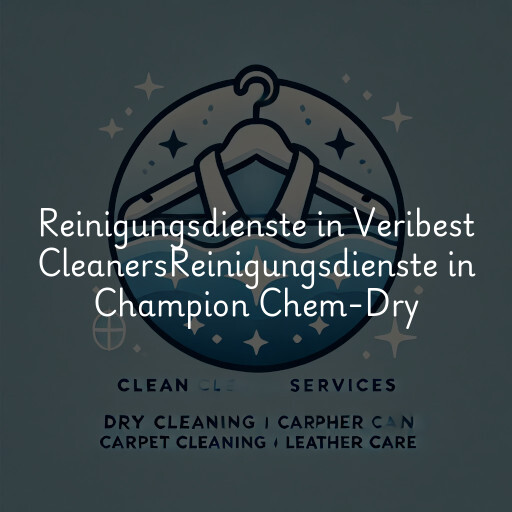 Reinigungsdienste in