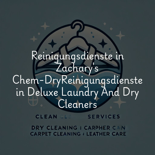 Reinigungsdienste in
