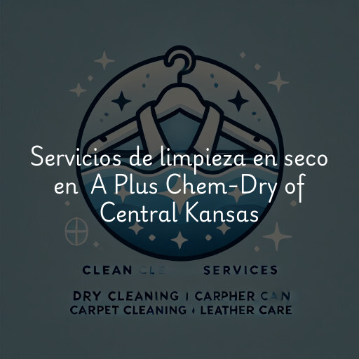 Servicios de limpieza en seco en A Plus Chem-Dry of Central Kansas