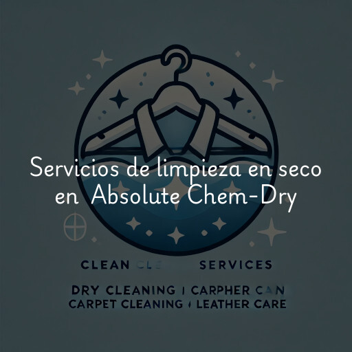 Servicios de limpieza en seco en Absolute Chem-Dry