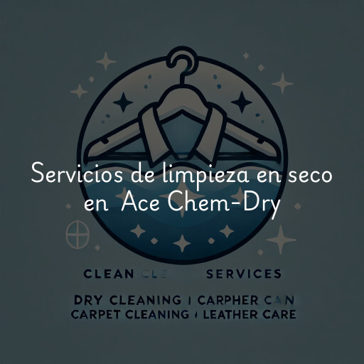 Servicios de limpieza en seco en Ace Chem-Dry