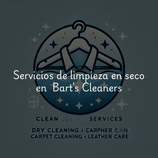 Servicios de limpieza en seco en Bart's Cleaners